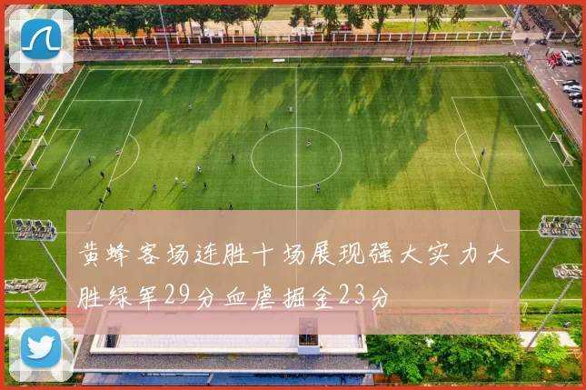 黄蜂客场连胜十场展现强大实力大胜绿军29分血虐掘金23分